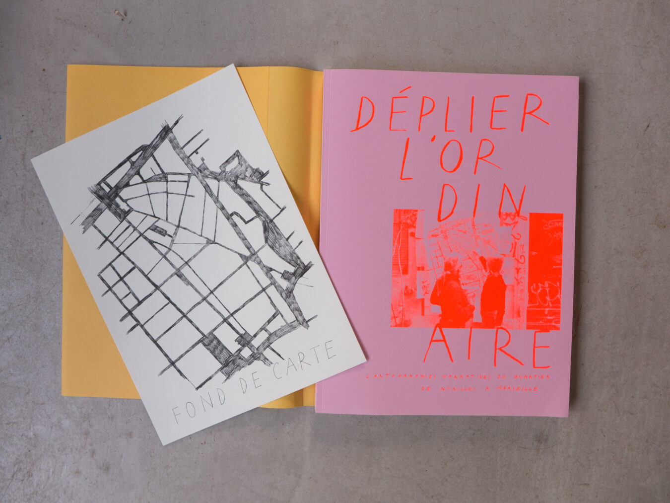 DÉPLIER L'ORDINAIRE, cartographie narrative du quartier de Noailles à Marseille, 20121-2024 | Elsa Noyons