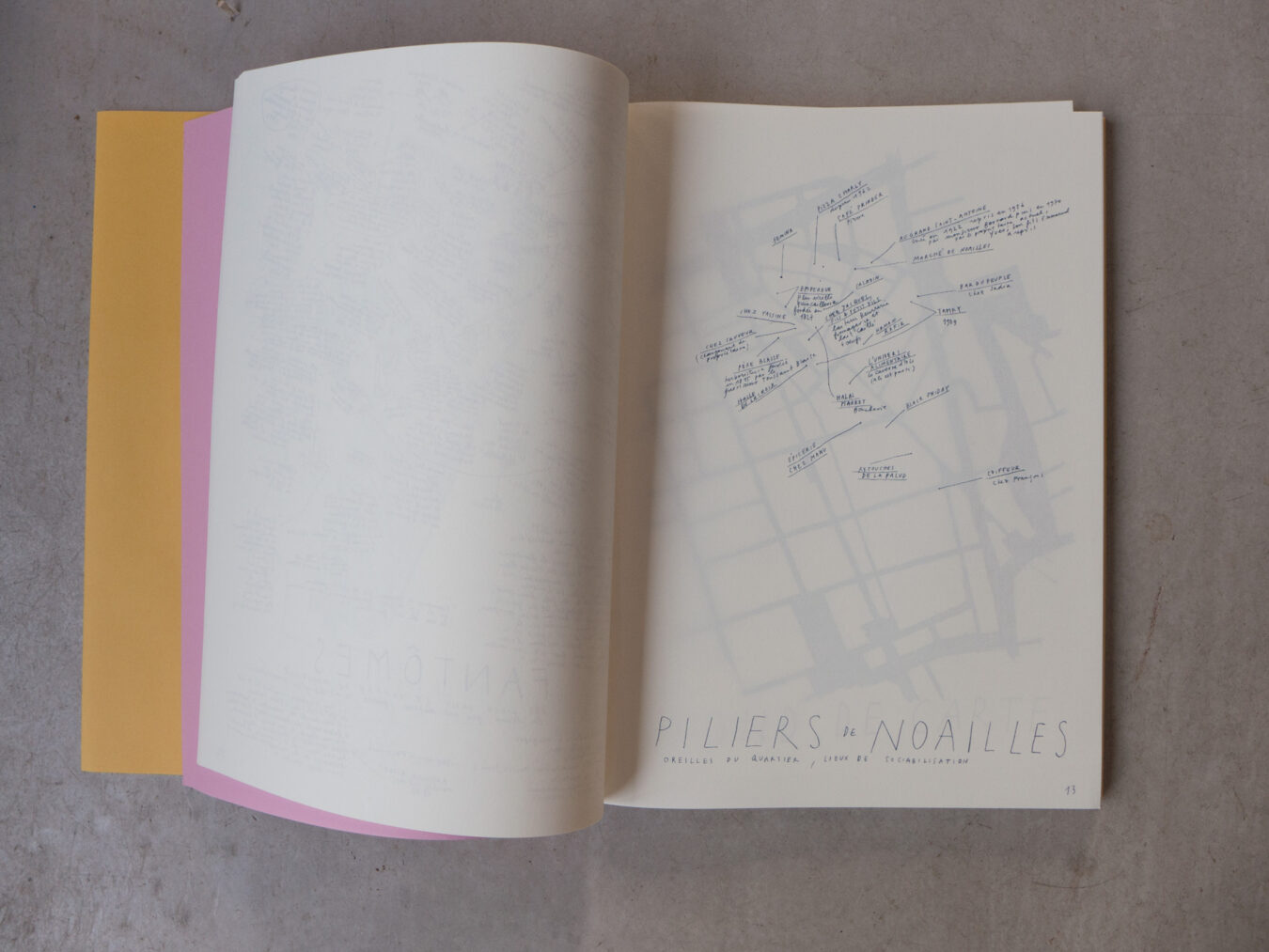 DÉPLIER L'ORDINAIRE, cartographie narrative du quartier de Noailles à Marseille, 20121-2024 | Elsa Noyons