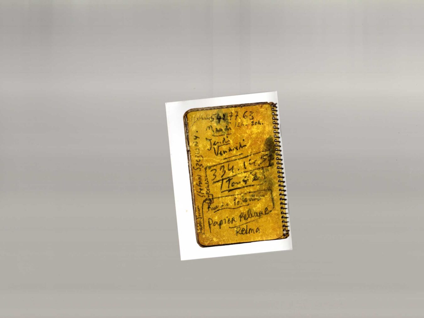 Carnet 1979? | Bruno Richard | zine